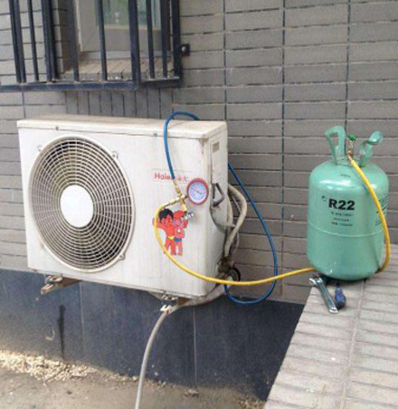 石门空调加氟
